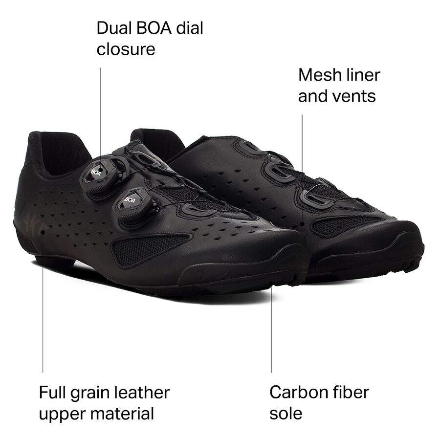 Lake CX238 Cycling Shoe - Men's Black/Black