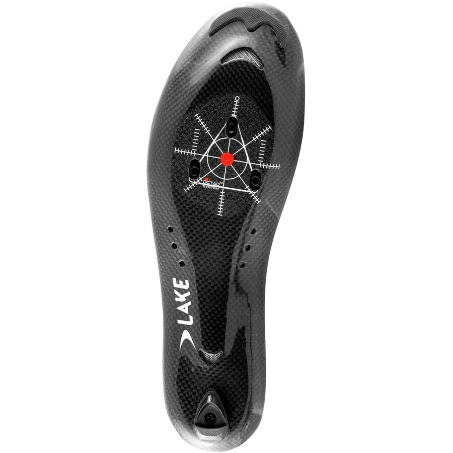 Lake CX332 Wide Cycling Shoe - Men's Clarino White/White Microfiber