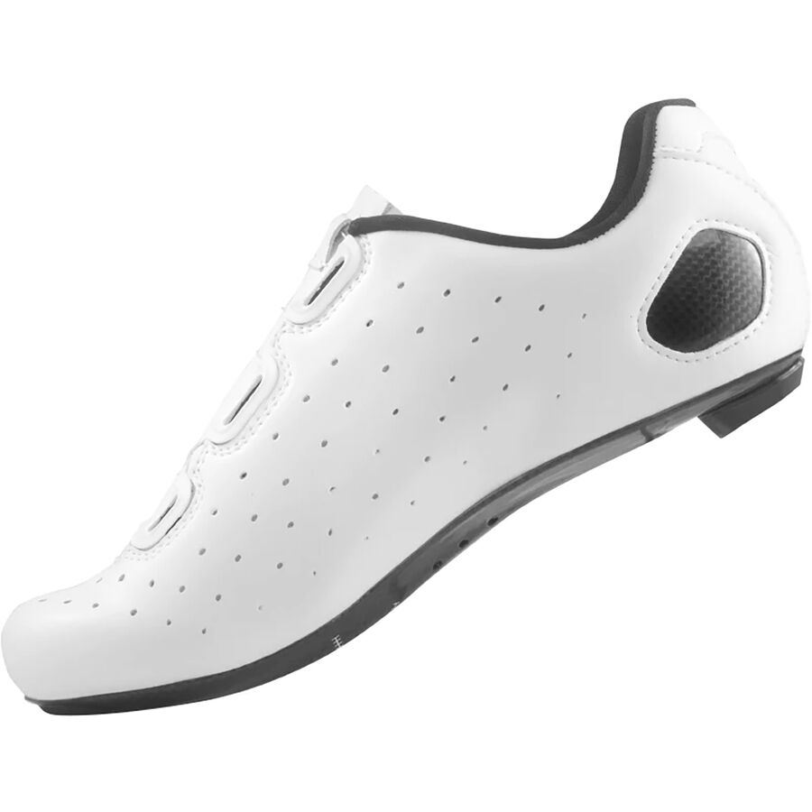 Lake CX332 Wide Cycling Shoe - Men's Clarino White/White Microfiber