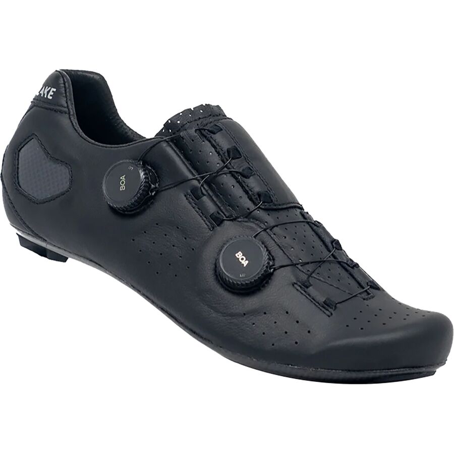 Lake CX333 Wide Cycling Shoe - Men's Black/Silver