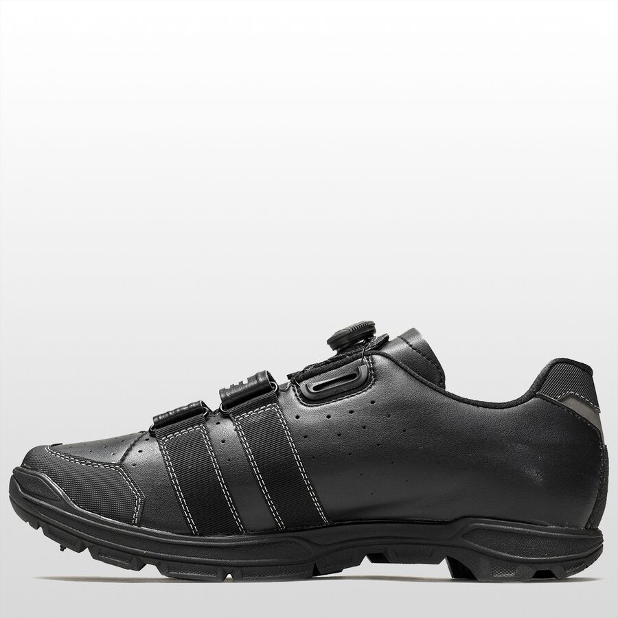 Lake MX168 Enduro Cycling Shoe - Men's Black/Silver