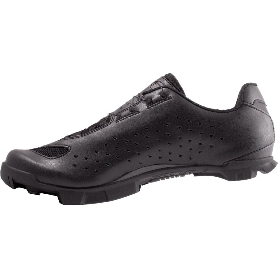 Lake MX219 Wide Cycling Shoe - Men's Black/Grey