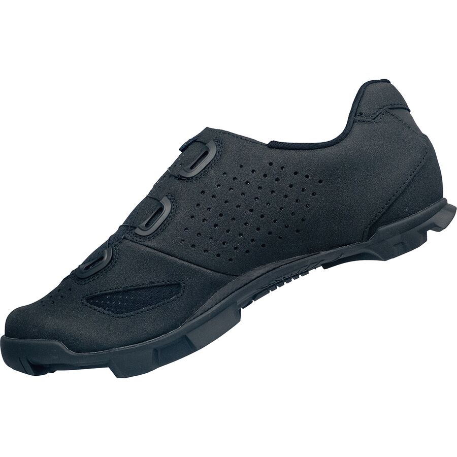 Lake MX239-X Wide Mountain Bike Shoe - Men's Black/Black