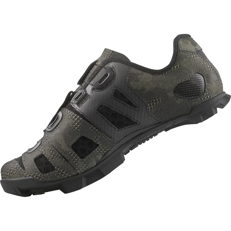 Lake MX242 Endurance Wide Cycling Shoe - Men's Bio Camo/Black