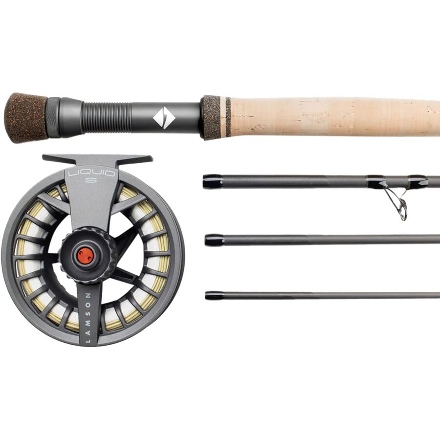 Lamson Liquid Fly Rod And Reel Outfit With Line