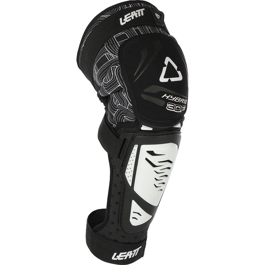 Leatt 3DF Hybrid EXT Knee & Shin Guard - Kids' White/Black