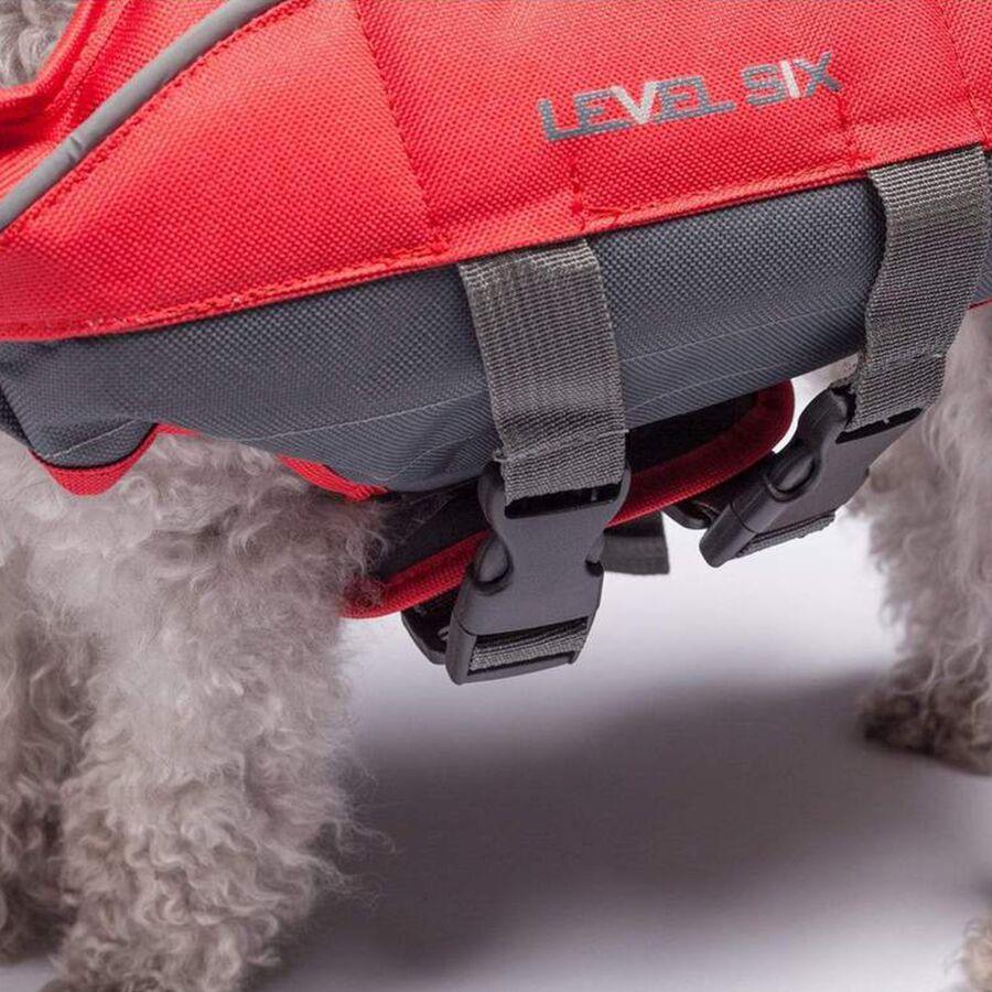 Level Six Rover Floater Dog Personal Floatation Device Blaze Red