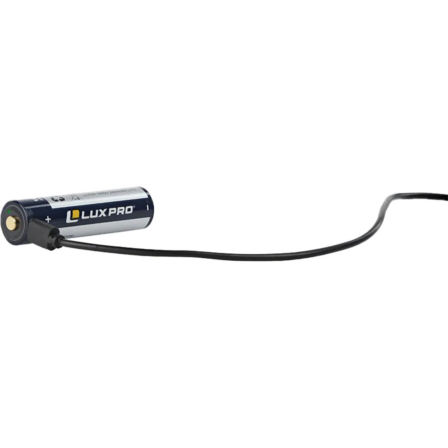 LUXPRO Rechargeable PRO Series Dual-power Flashlight One Color