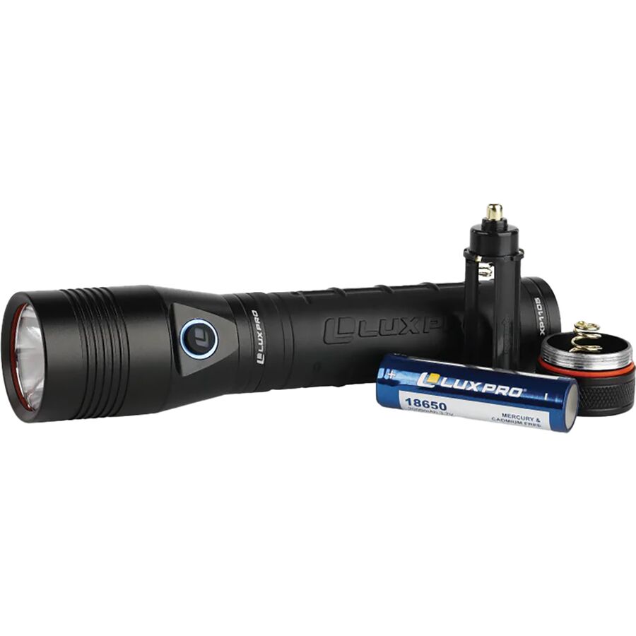 LUXPRO XP1105 Rechargeable Flashlight W/Power Bank One Color