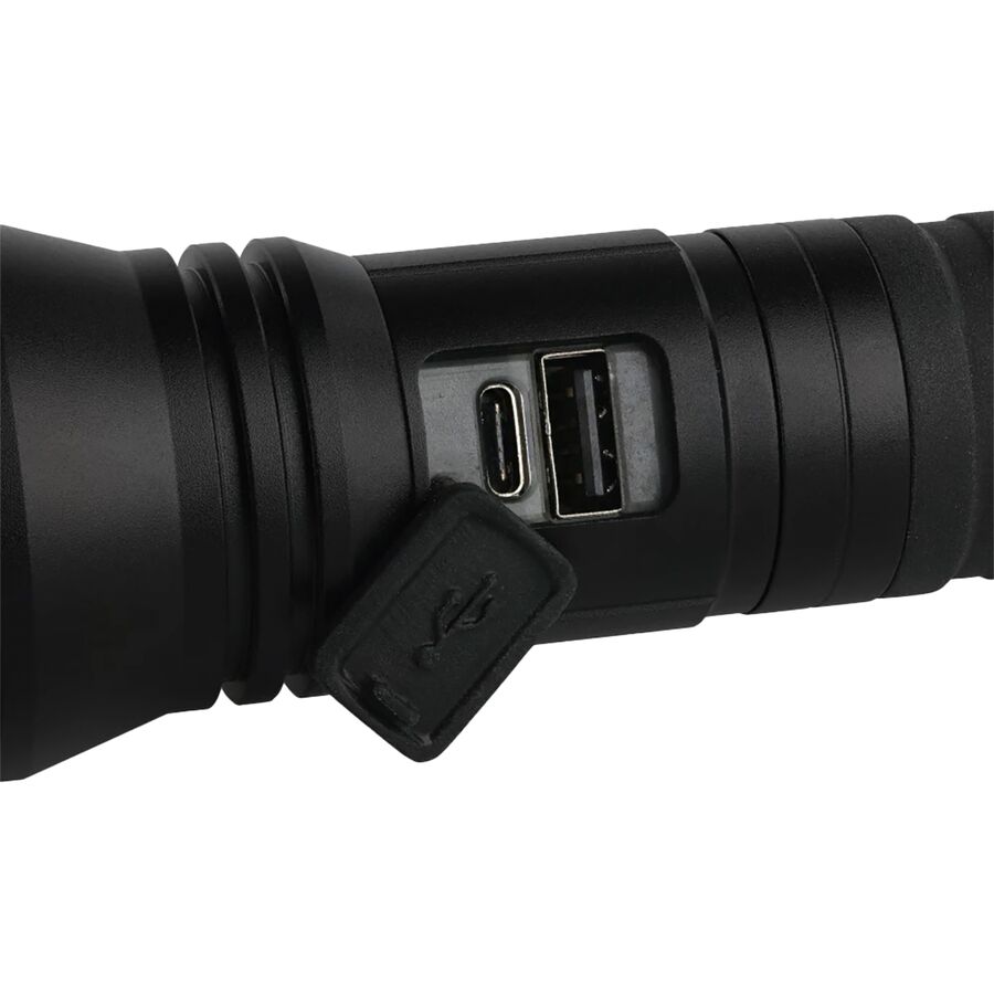 LUXPRO XP925 Rechargeable Flashlight W/Power Bank One Color