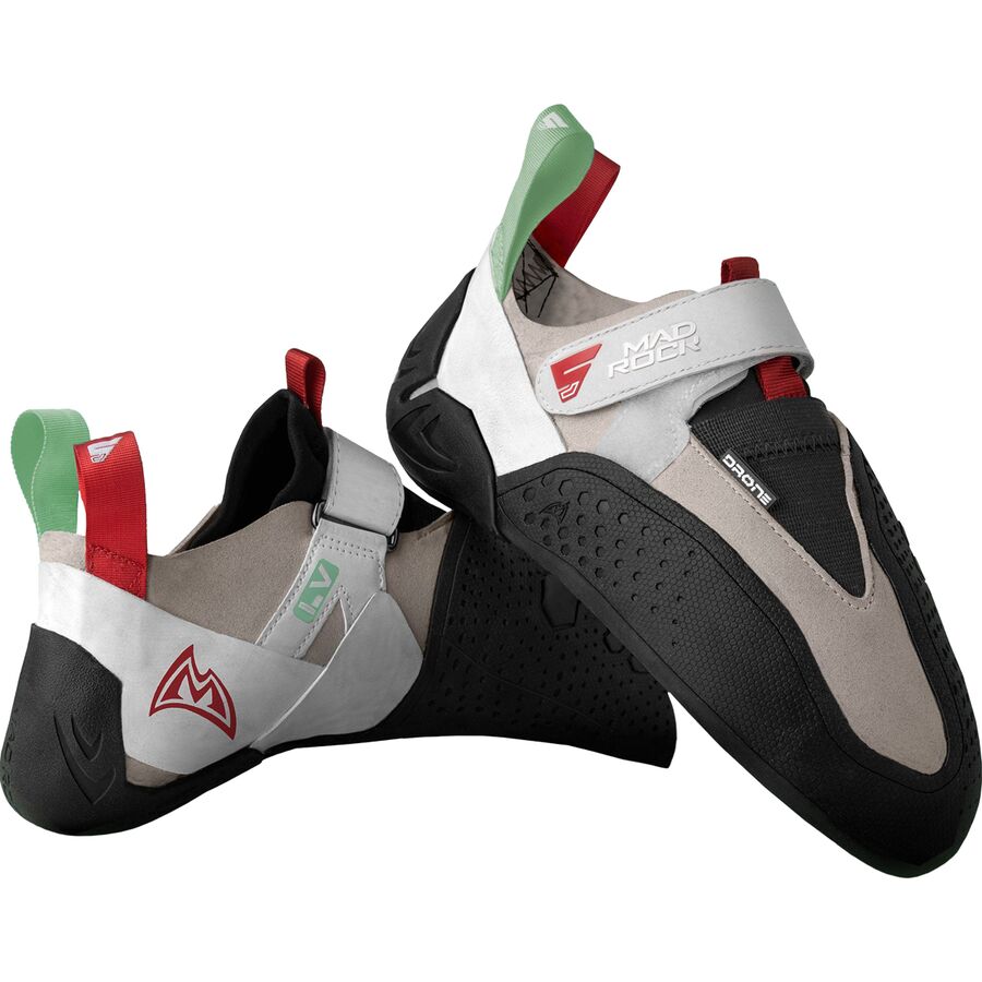 Mad Rock Drone Comp Series Low Volume Climbing Shoe Tan/Rose Red/Aqua