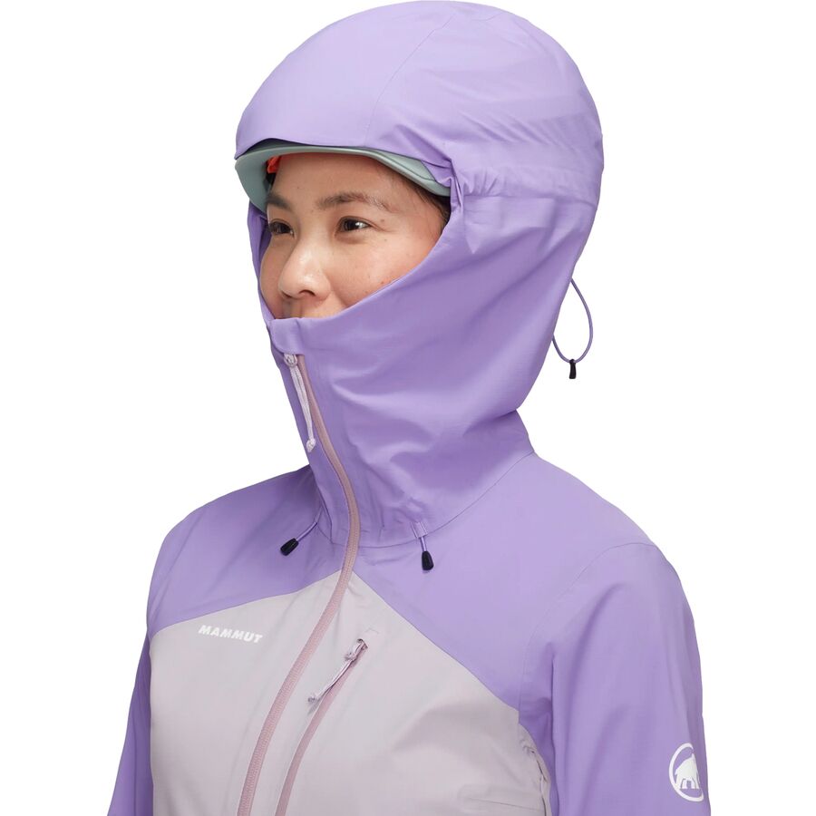 Mammut Alto Guide HS Hooded Jacket - Women's Alpine Calamint/Lavandin