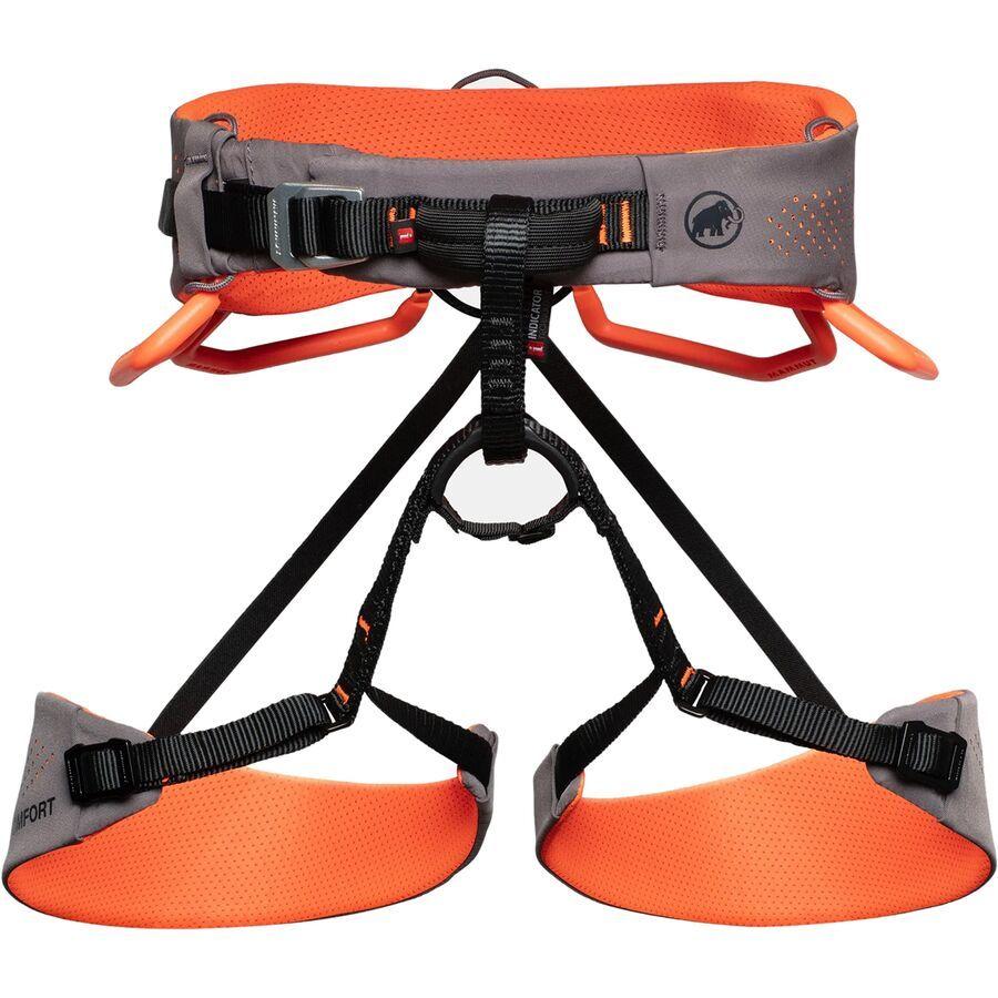 Mammut Comfort Fast Adjust Harness - Women's Shark/Safety Orange