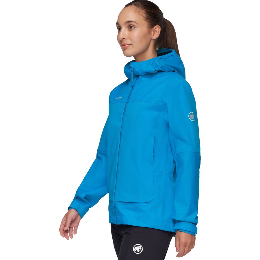 Mammut Ducan Guide HS Hooded Jacket - Women's Glacier Blue