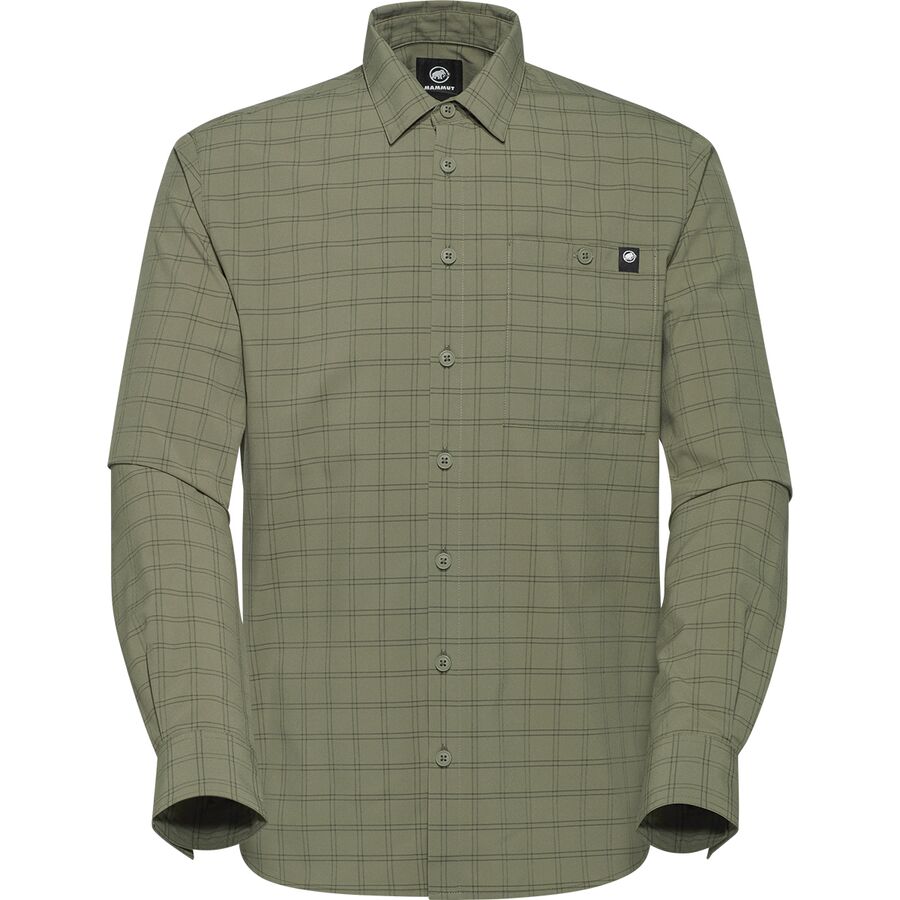 Mammut Lenni Long-Sleeve Shirt - Men's Marsh/Dark Marsh