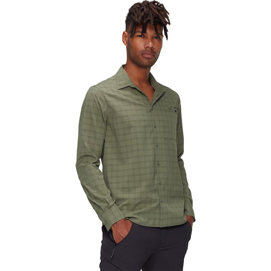 Mammut Lenni Long-Sleeve Shirt - Men's Marsh/Dark Marsh