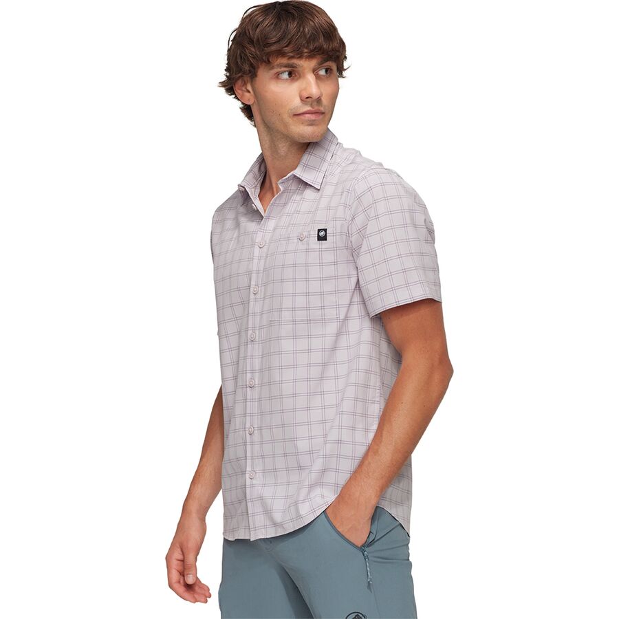 Mammut Lenni Short-Sleeve Shirt - Men's Alpine Calamint/Lavandin