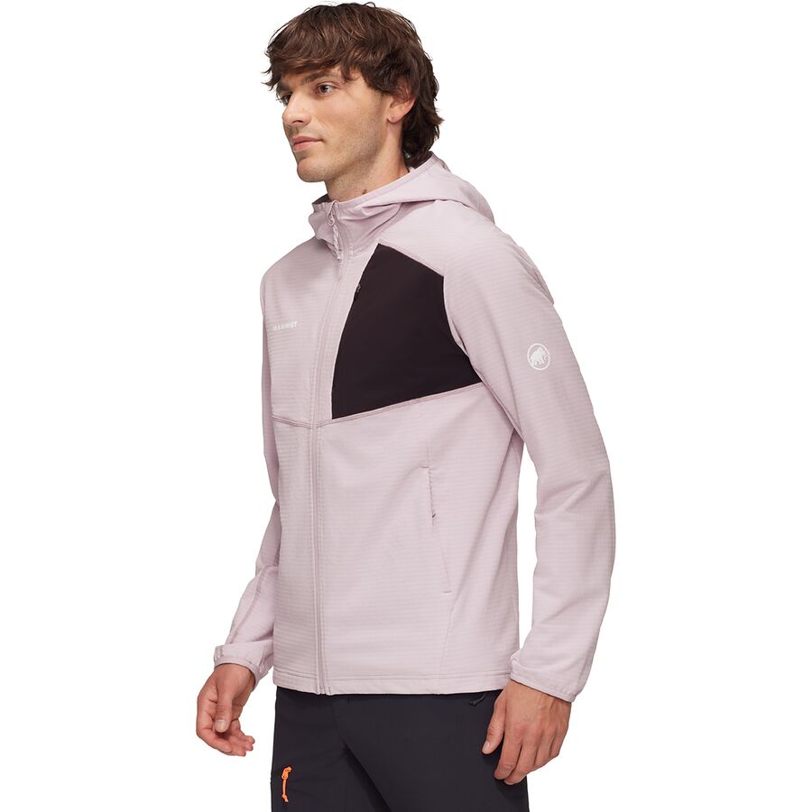 Mammut Madris Light ML Hooded Jacket - Men's Alpine Calamint/Black