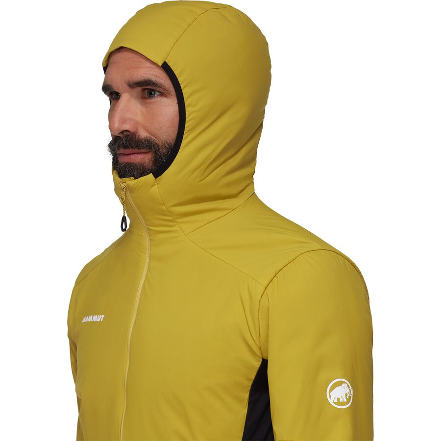 Mammut Rime Light IN Flex Hooded Jacket - Men's Aura/Black
