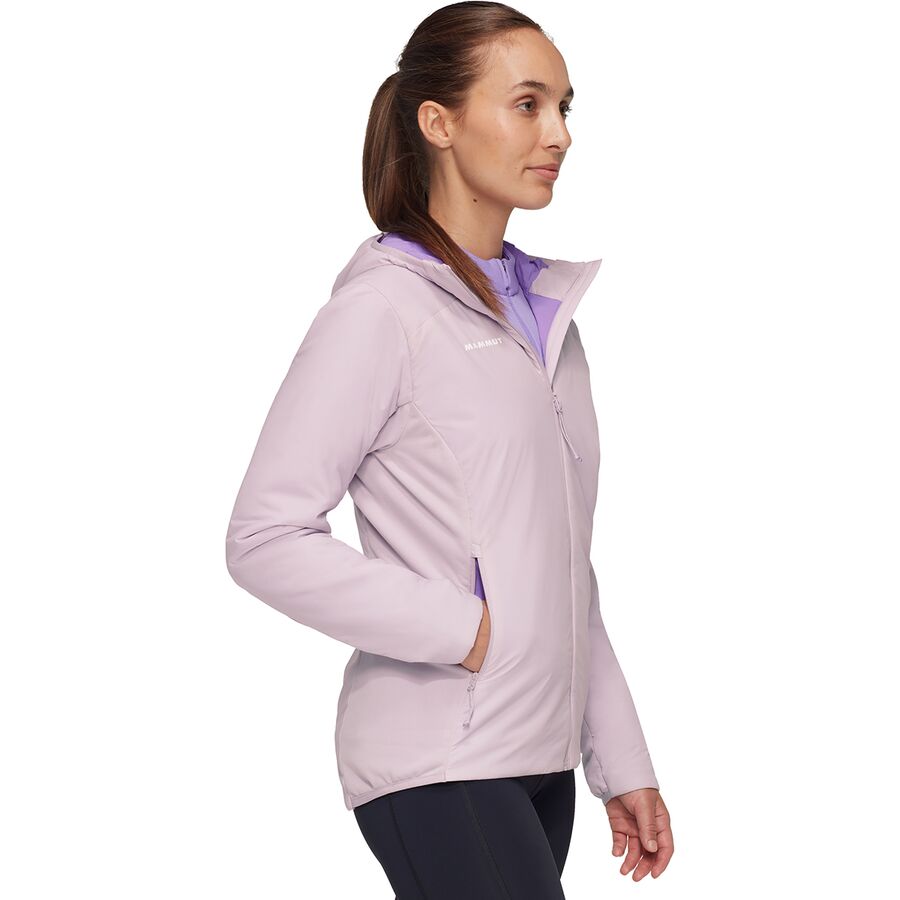 Mammut Rime Light IN Flex Hooded Jacket - Women's Alpine Calamint
