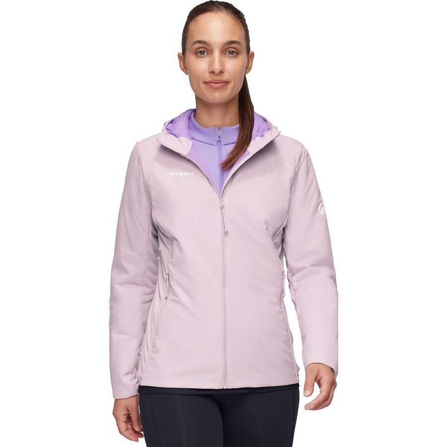 Mammut Rime Light IN Flex Hooded Jacket - Women's Alpine Calamint