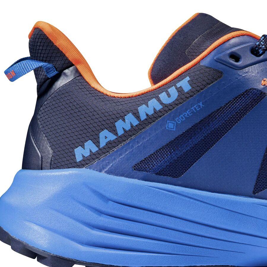 Mammut Saentis TR Low GTX Shoe - Men's Deep Ice/Glacier Blue
