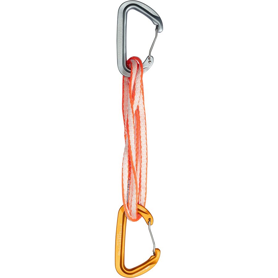 Mammut Sender Wire Quickdraw - 3-Pack Wire Gate/Wire Gate Light Grey/Gold