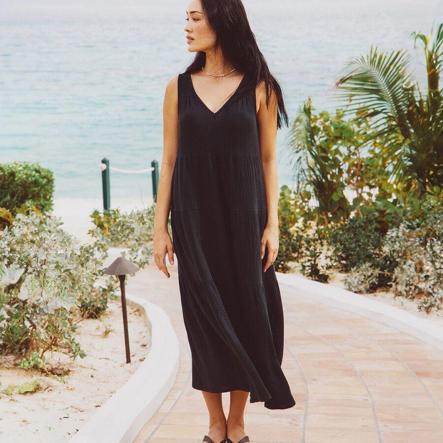 Marine Layer Corinne Maxi Dress - Women's Black2