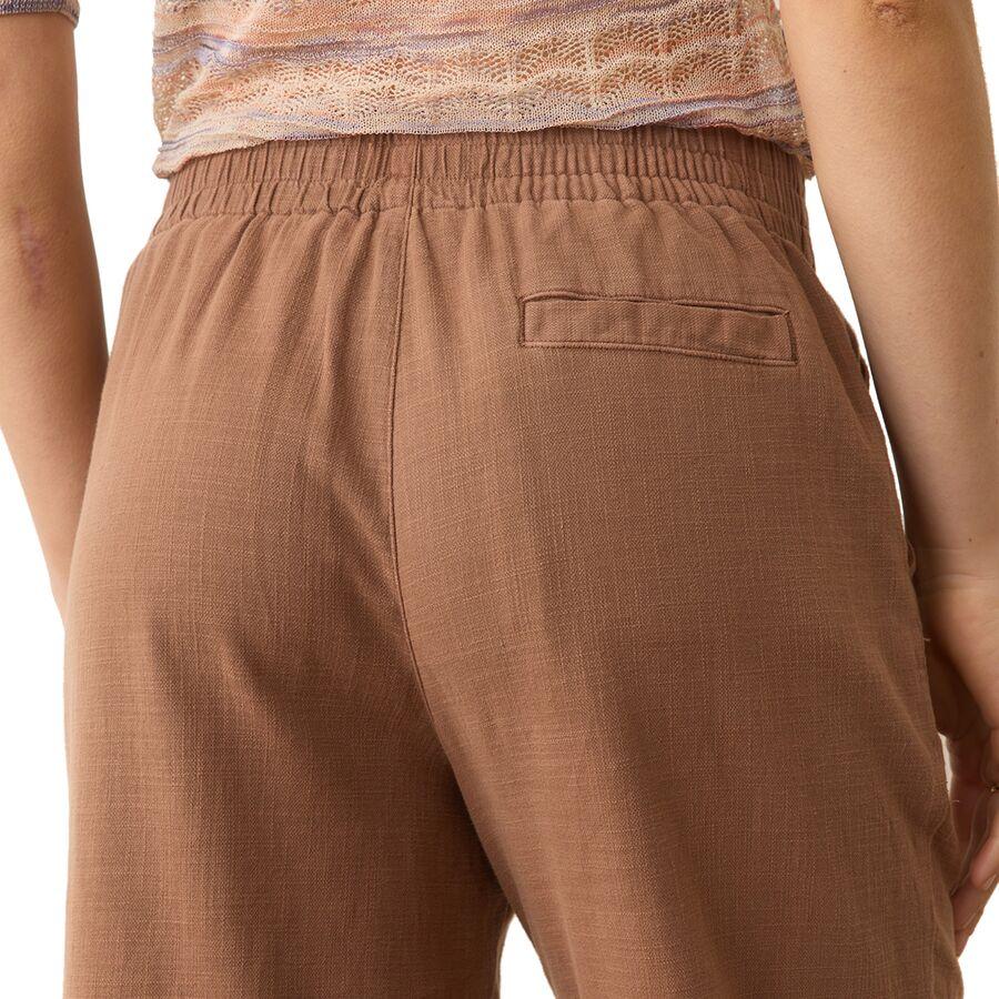 Marine Layer Elle Midweight Pull On Pant - Women's Chocolate Malt