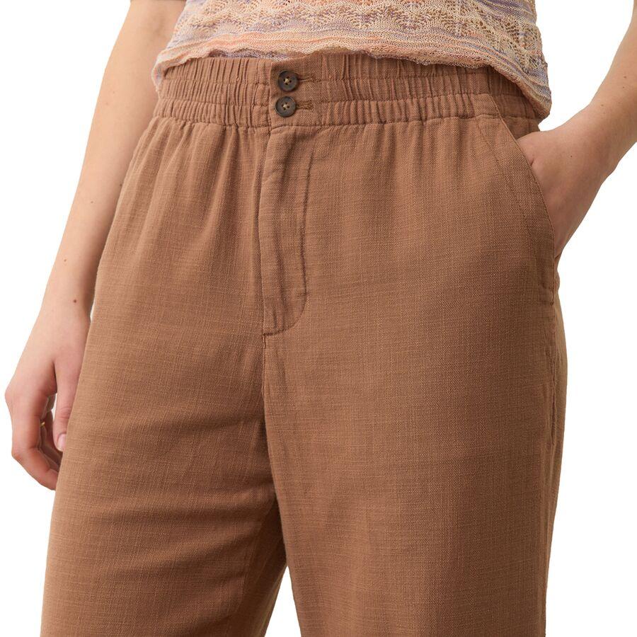 Marine Layer Elle Midweight Pull On Pant - Women's Chocolate Malt