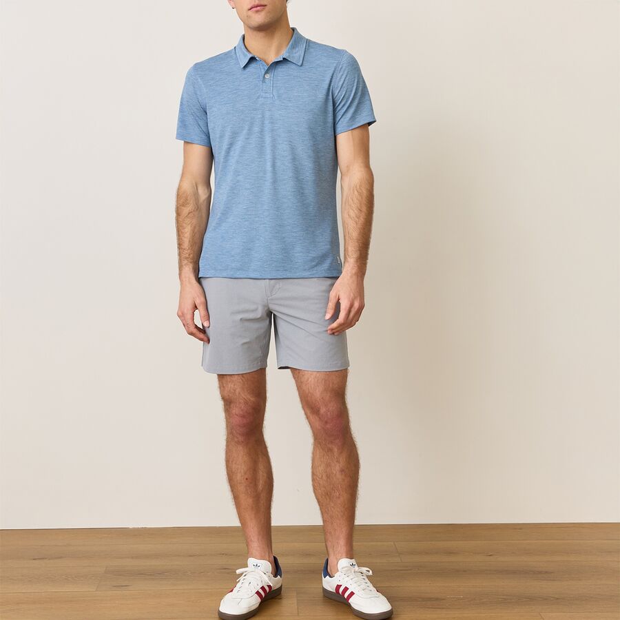 Marine Layer Hybrid 7in Short - Men's Monument