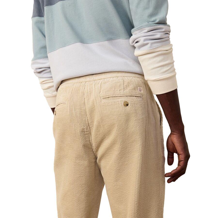 Marine Layer Saturday Seersucker Relaxed Fit Corduroy Pant - Men's Khaki