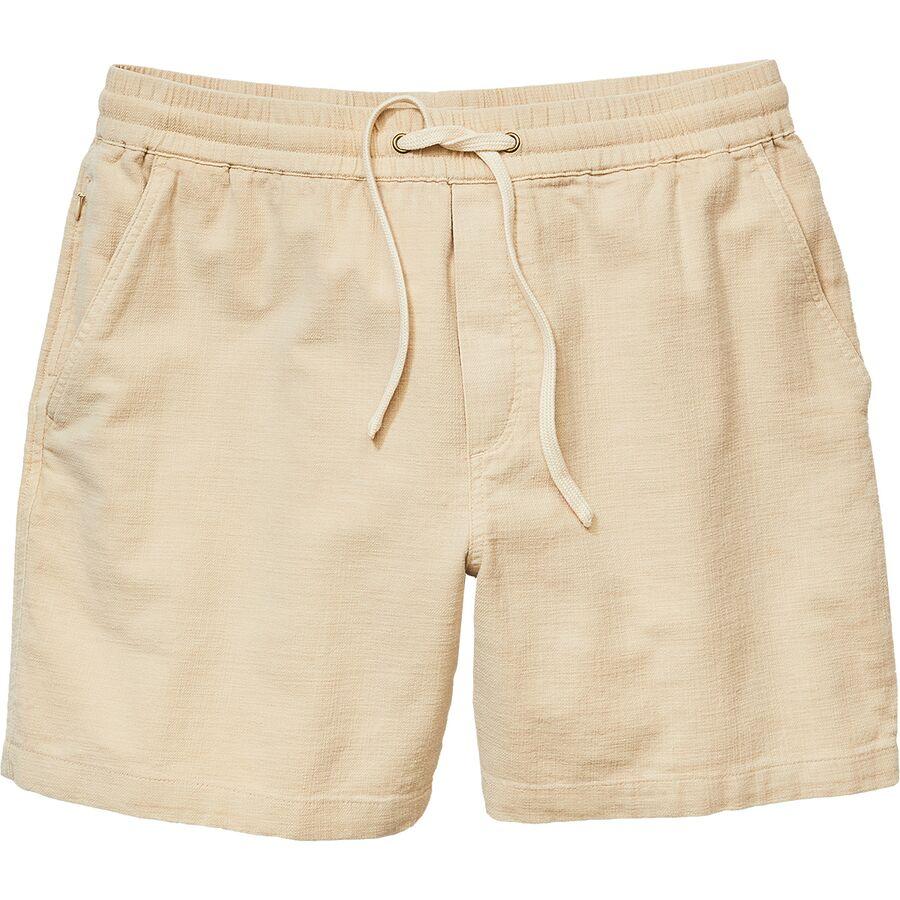 Marine Layer Saturday Stretch Selvage Short - Men's Sand