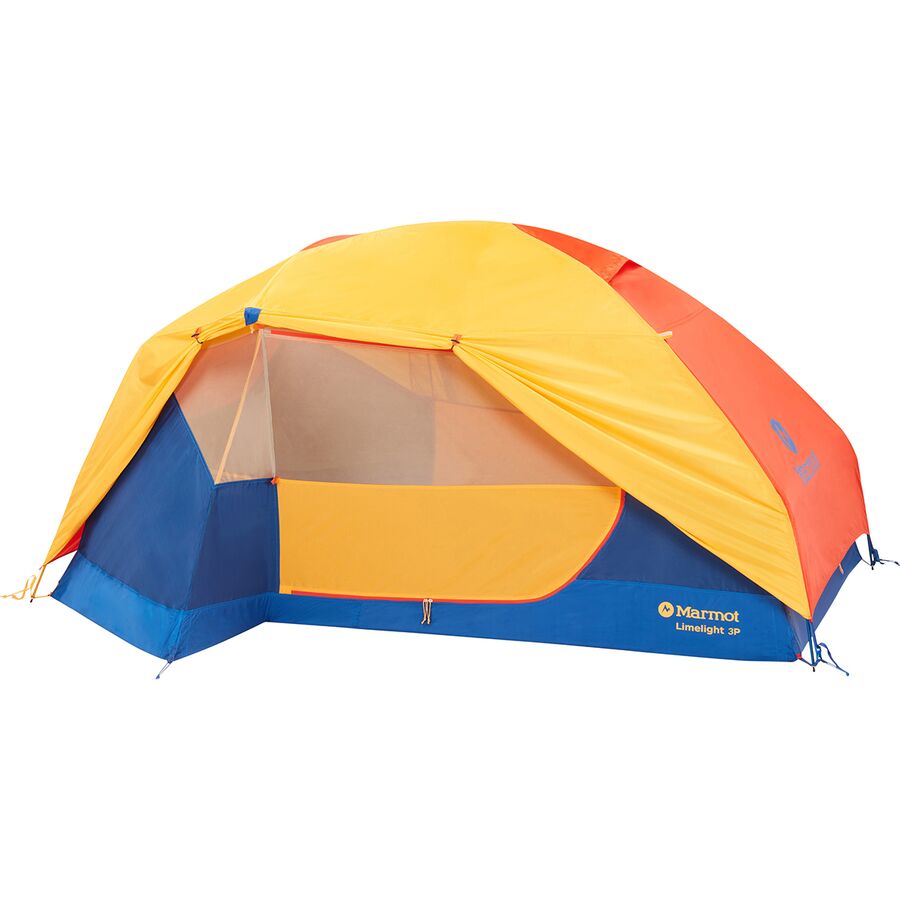 Marmot Limelight Tent: 3-Person 3-Season Solar/Red Sun