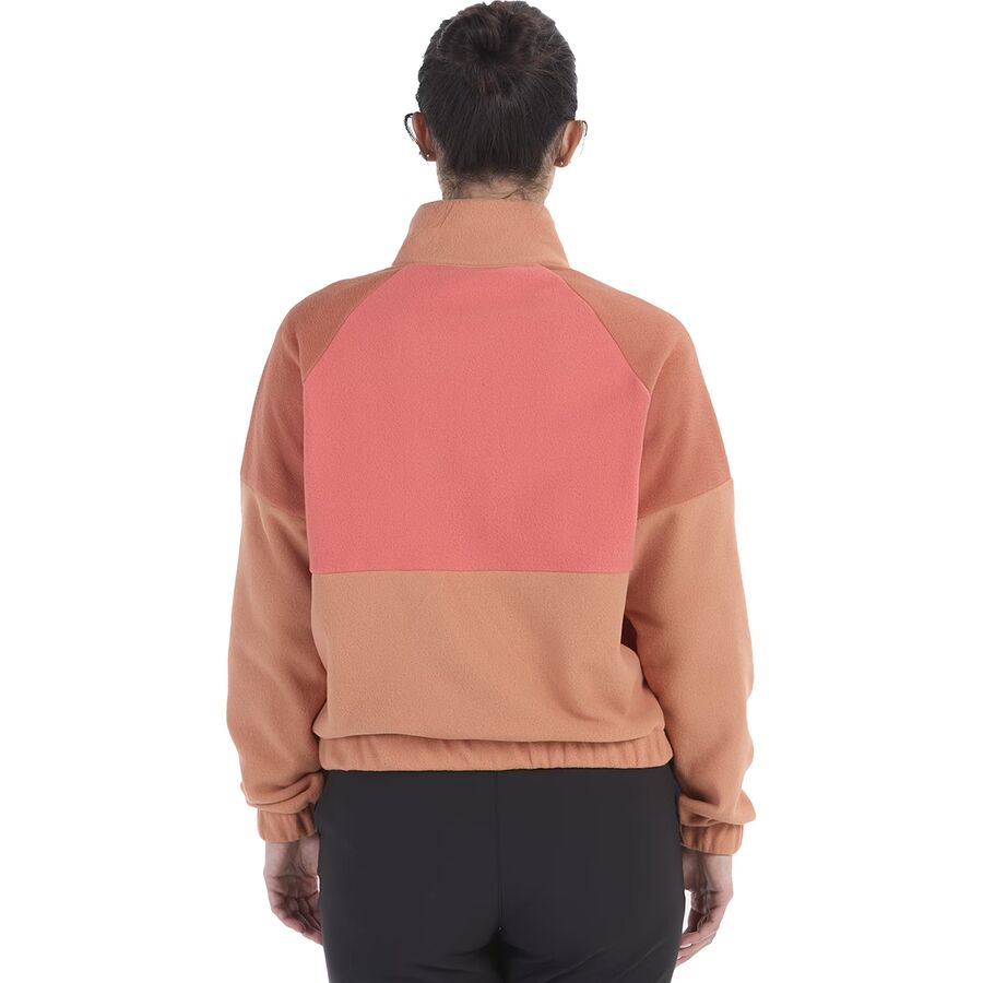 Marmot Retro Rocklin 1/2-Zip Jacket - Women's Sunburn/Grapefruit/Auburn
