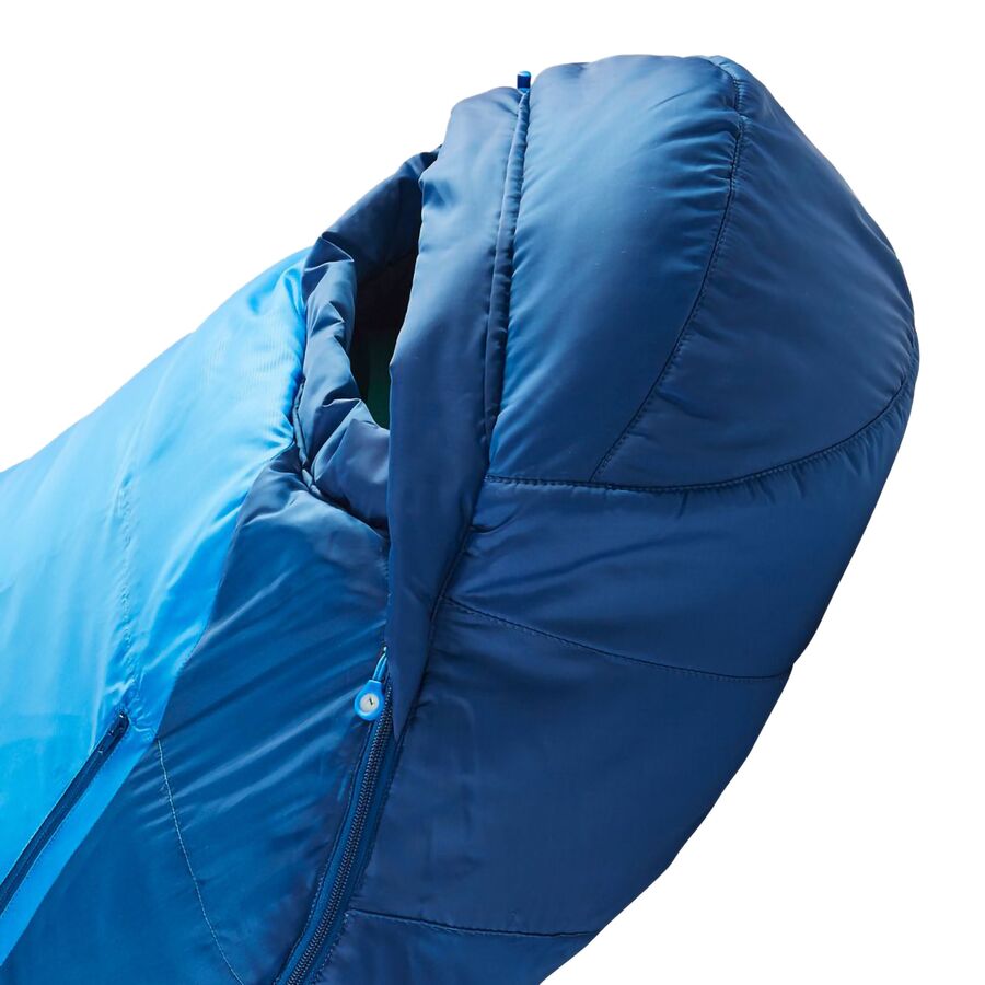 Marmot Trestles 15 Sleeping Bag: 15F Synthetic Cobalt Blue/Blue Night