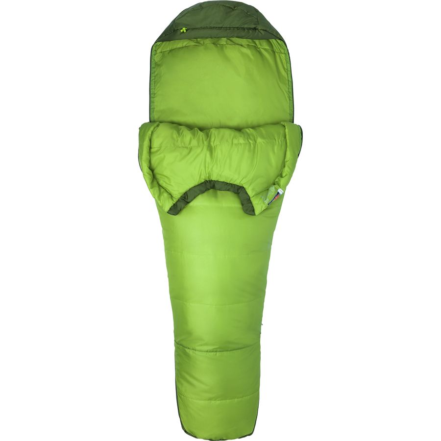 Marmot Trestles 30 Sleeping Bag: 30F Synthetic Green Lichen/Greenland