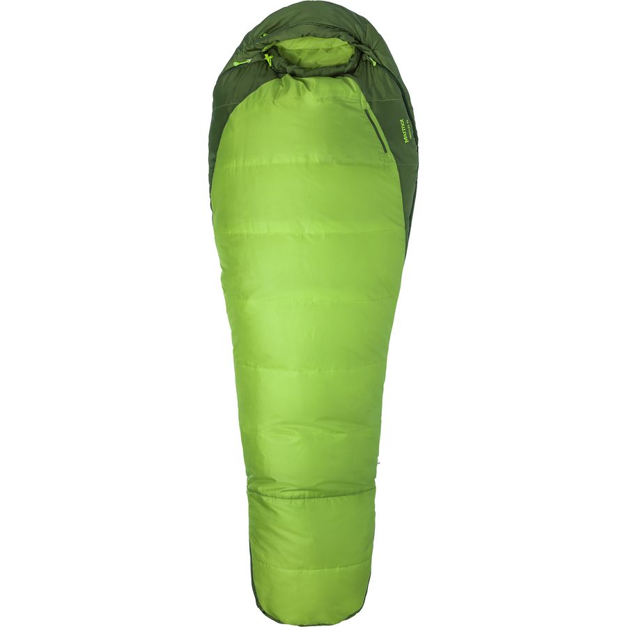 Marmot Trestles 30 Sleeping Bag: 30F Synthetic Green Lichen/Greenland