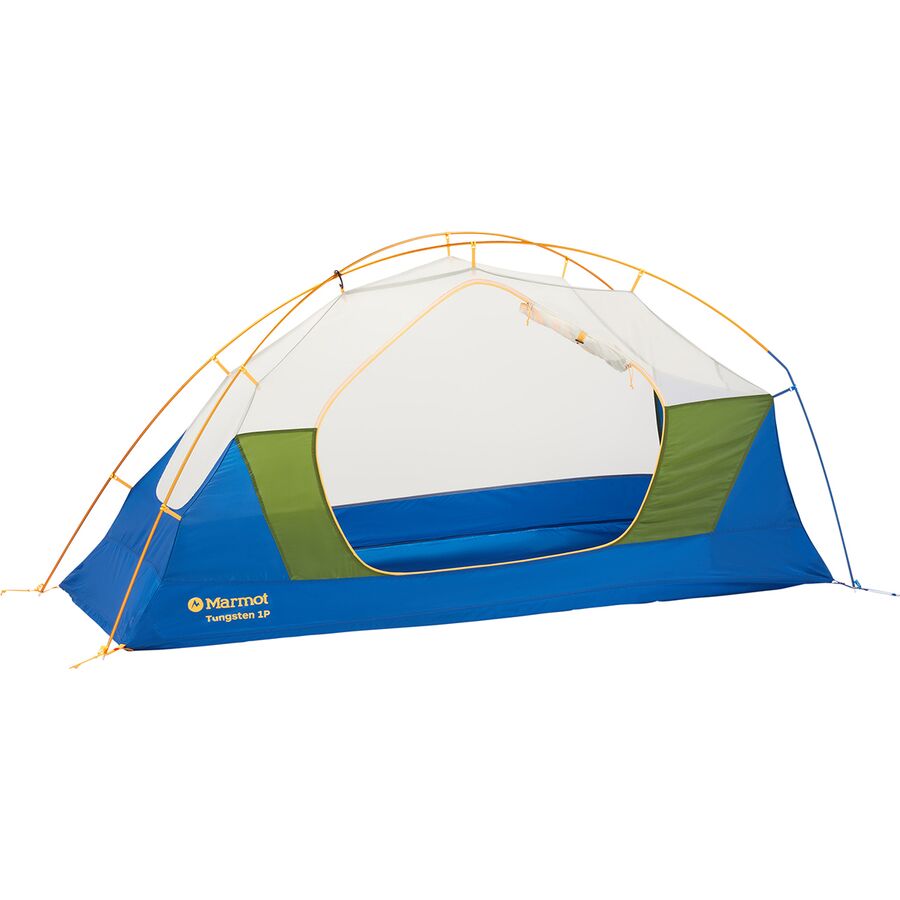 Marmot Tungsten Tent: 1-Person 3-Season Foliage/Dark Azure