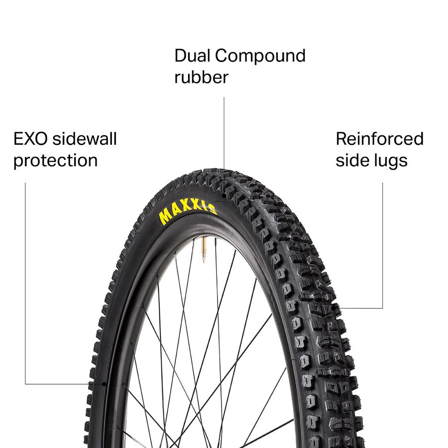 Maxxis Aggressor Wide Trail EXO/TR 29in Tire Black Dual Compound