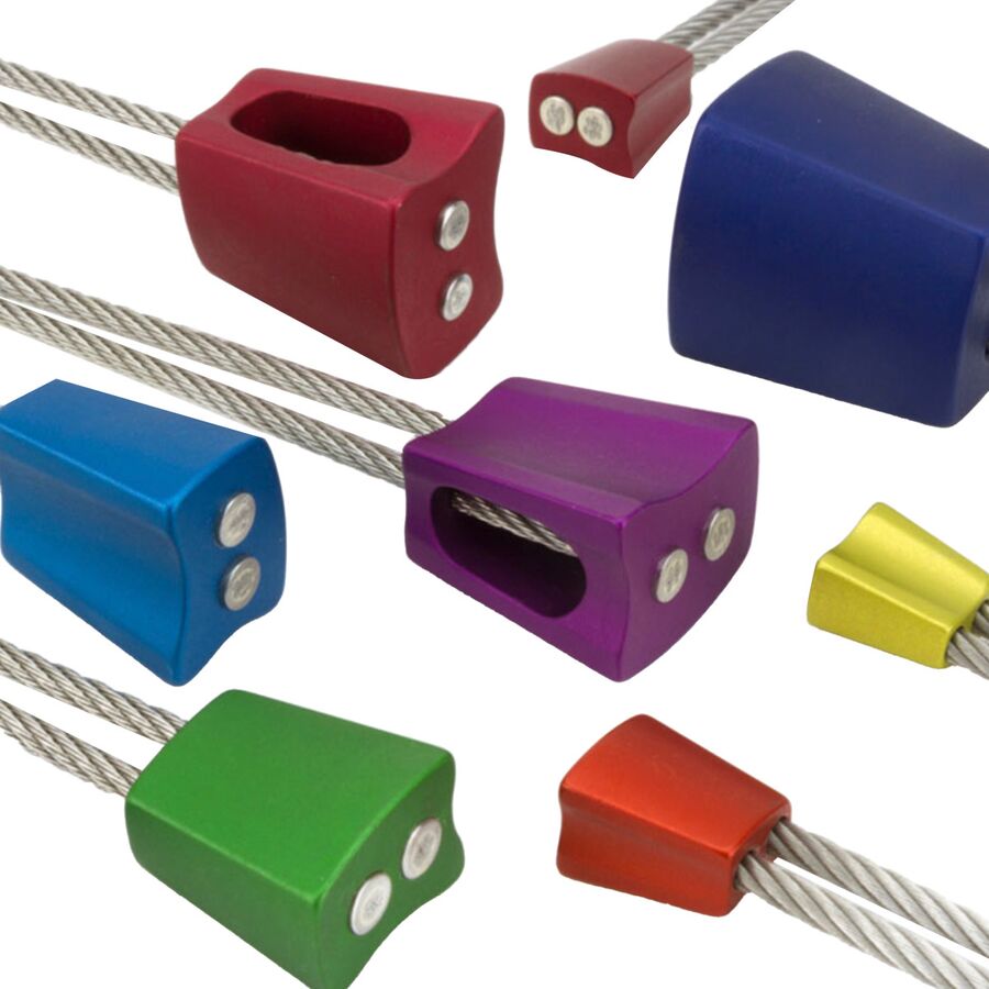 Metolius Ultralight Asymmetric Curve Nut Set #1-10 Assorted