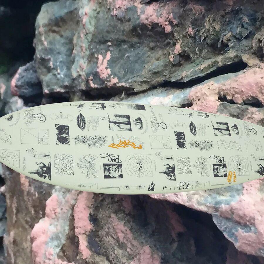 Misfit Speed Egg Twin Art Series Surfboard Art
