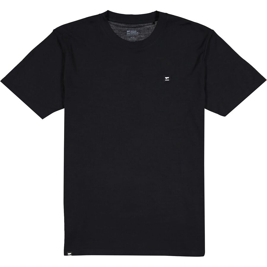 Mons Royale Icon T-Shirt - Men's Black/Black