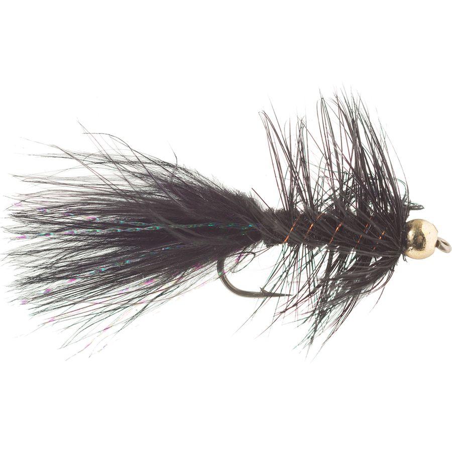 Montana Fly Company Bh Woolly Bugger - 12-Pack Black