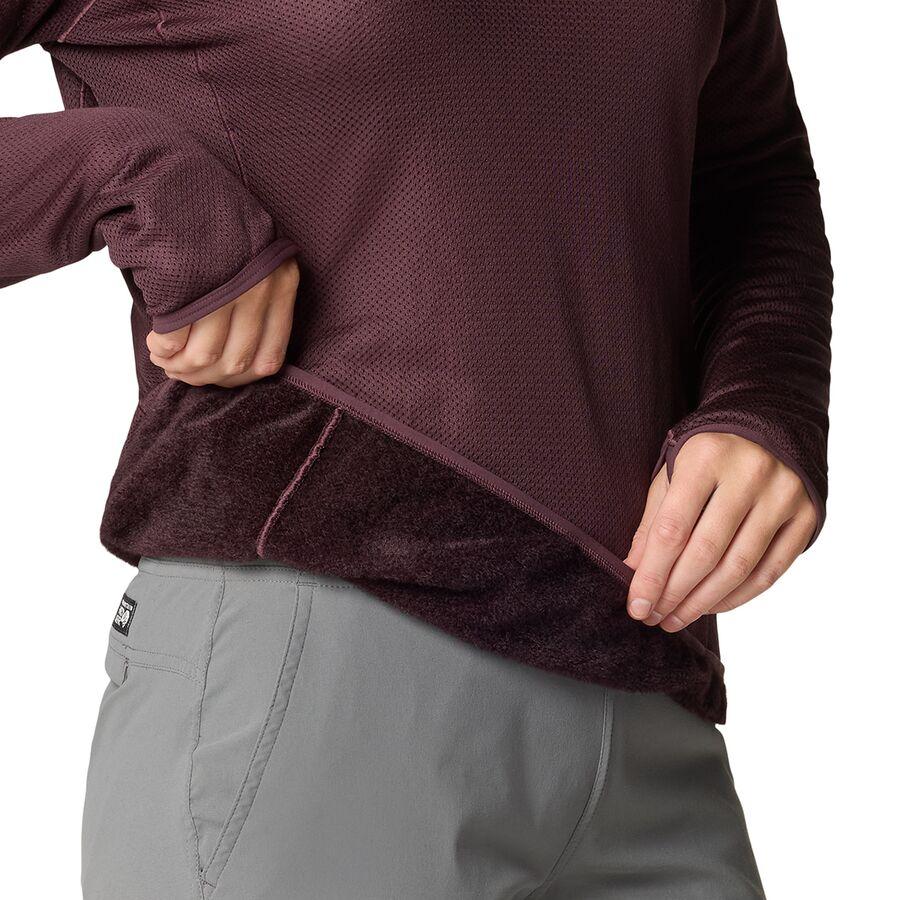 Mountain Hardwear AirMesh Long-Sleeve Crew Top - Women's Blackberry