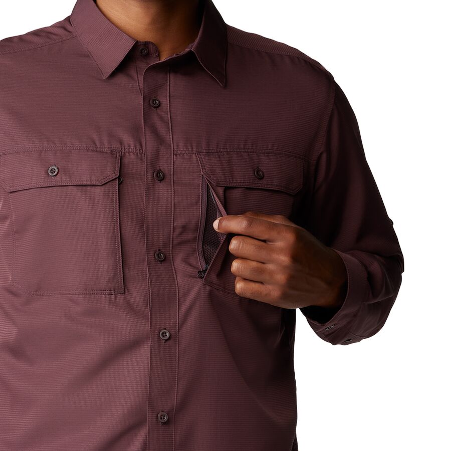 Mountain Hardwear Canyon Long-Sleeve Shirt - Men's Blackberry
