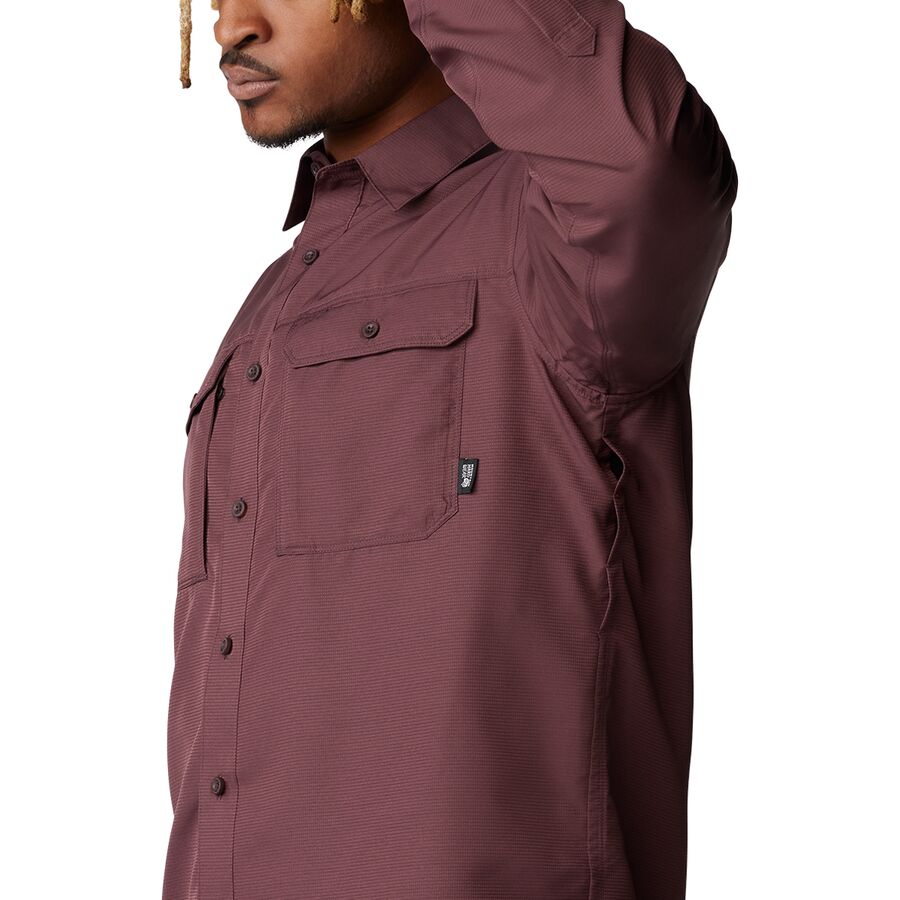 Mountain Hardwear Canyon Long-Sleeve Shirt - Men's Blackberry