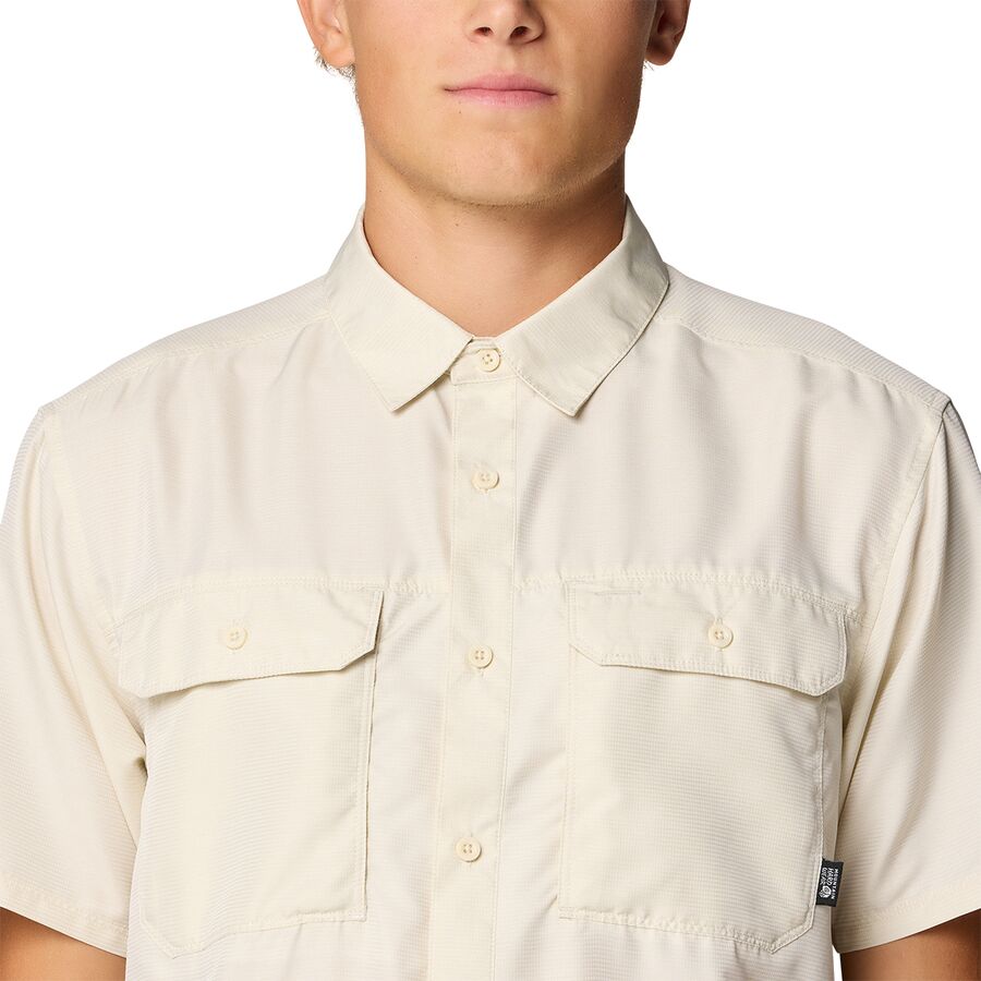 Mountain Hardwear Canyon Short-Sleeve Shirt - Men's Stone