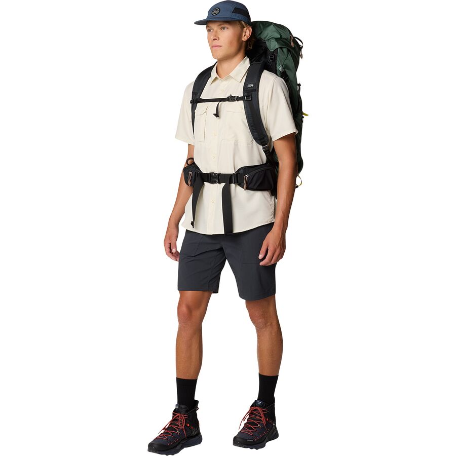 Mountain Hardwear Canyon Short-Sleeve Shirt - Men's Stone