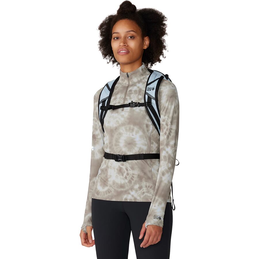 Mountain Hardwear Crater Lake Half-Zip Top - Women's Dunes Spore Dye Print
